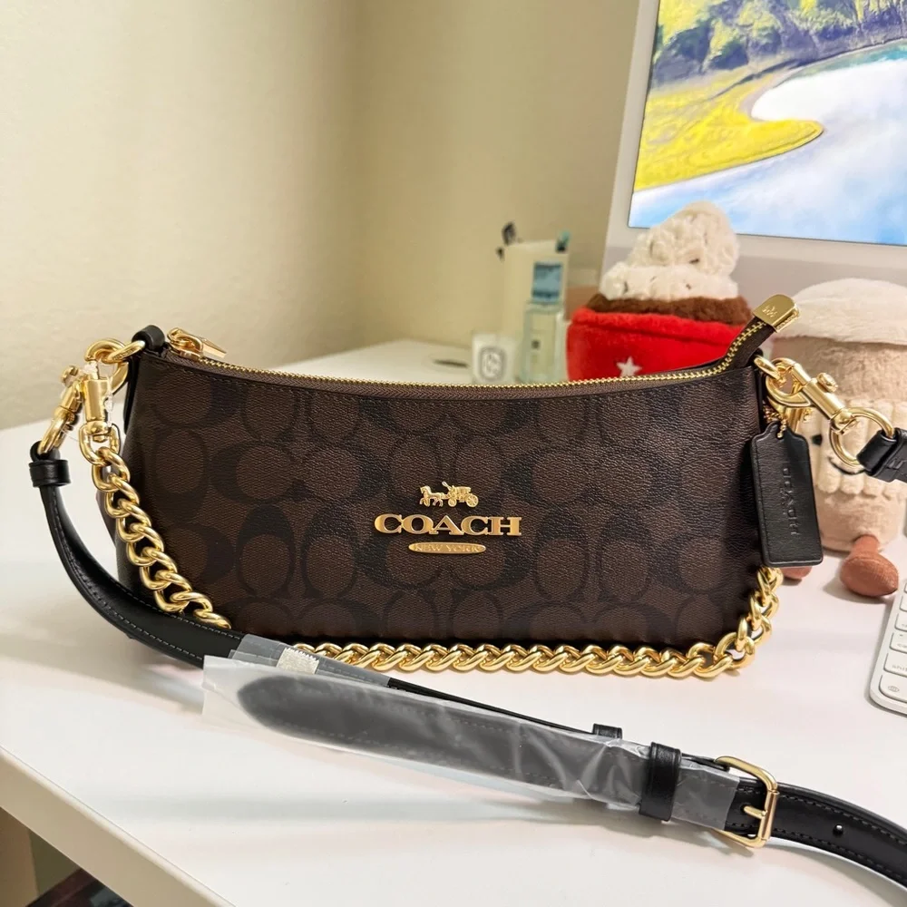Coach | Bags | Nwt Coach Charlotte Shoulder Bag In Signature 